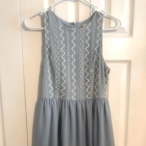Altard state. Light blue. Small. A line dress